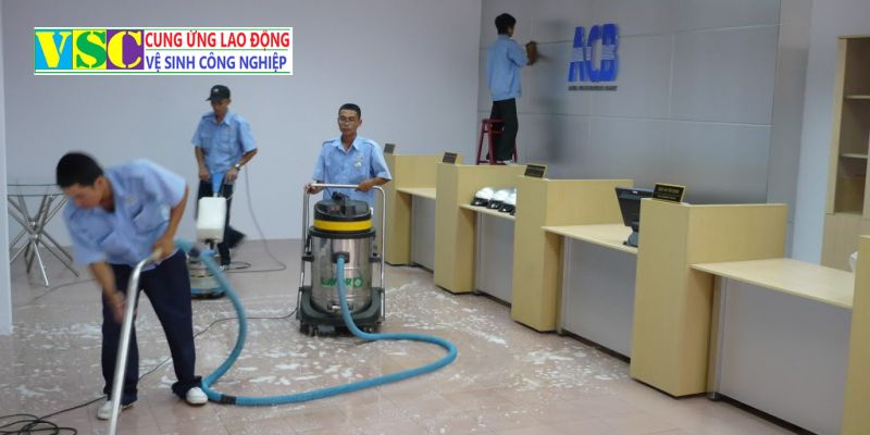 VSC Group đem đến dịch vụ vệ sinh với quy trình hiệu quả.