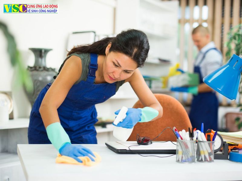VSC Group cam kết chất lượng dịch vụ vệ sinh tốt nhất tại Nhà Bè.